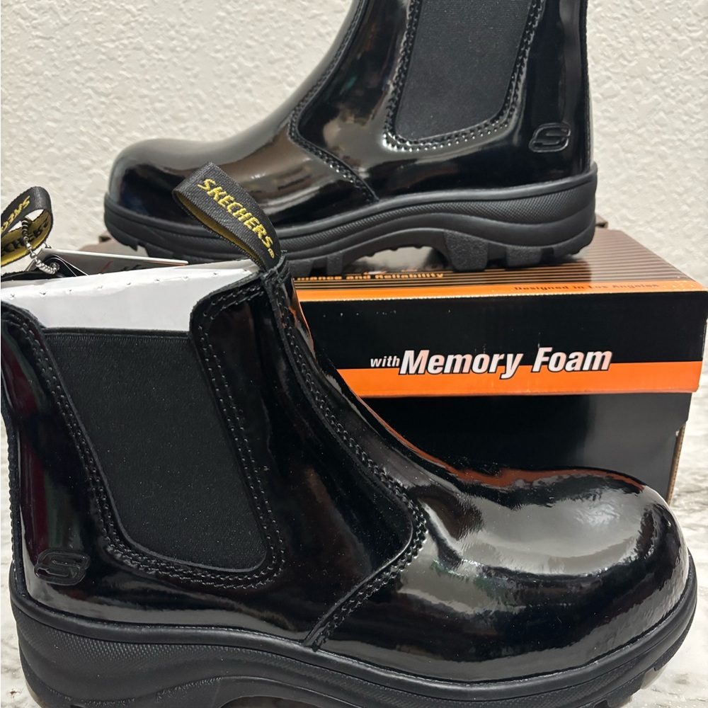 The SKECHERS® NWT Work Workshire Comp Toe - Sohlei Boots
